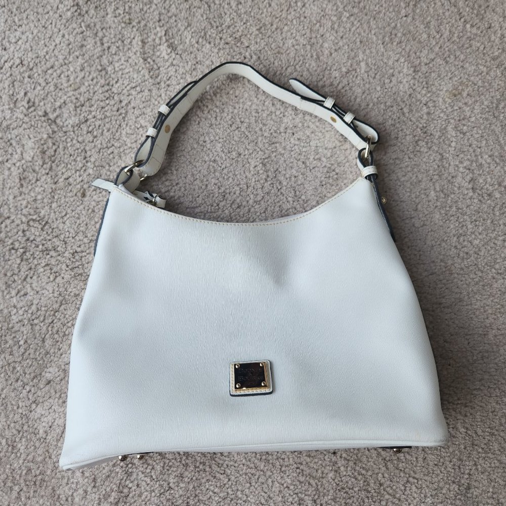 Dooney & Bourke  Saffiano Hobo White